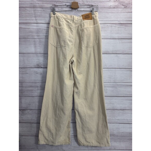 BDG High & Wide Corduroy Pant Size 29 Beige Urban Outfitters EUC - Picture 3 of 12